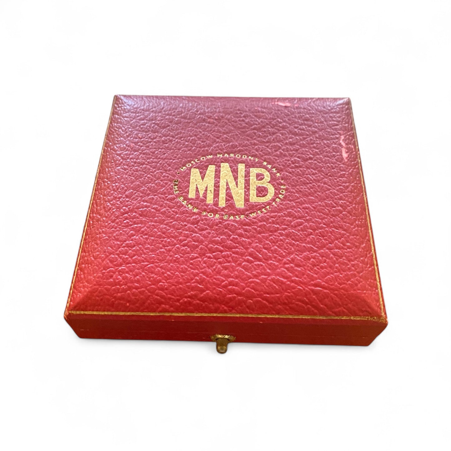 1969 Moscow Narodny Bank Silver Medal – 50th Anniversary – Britannia Silver