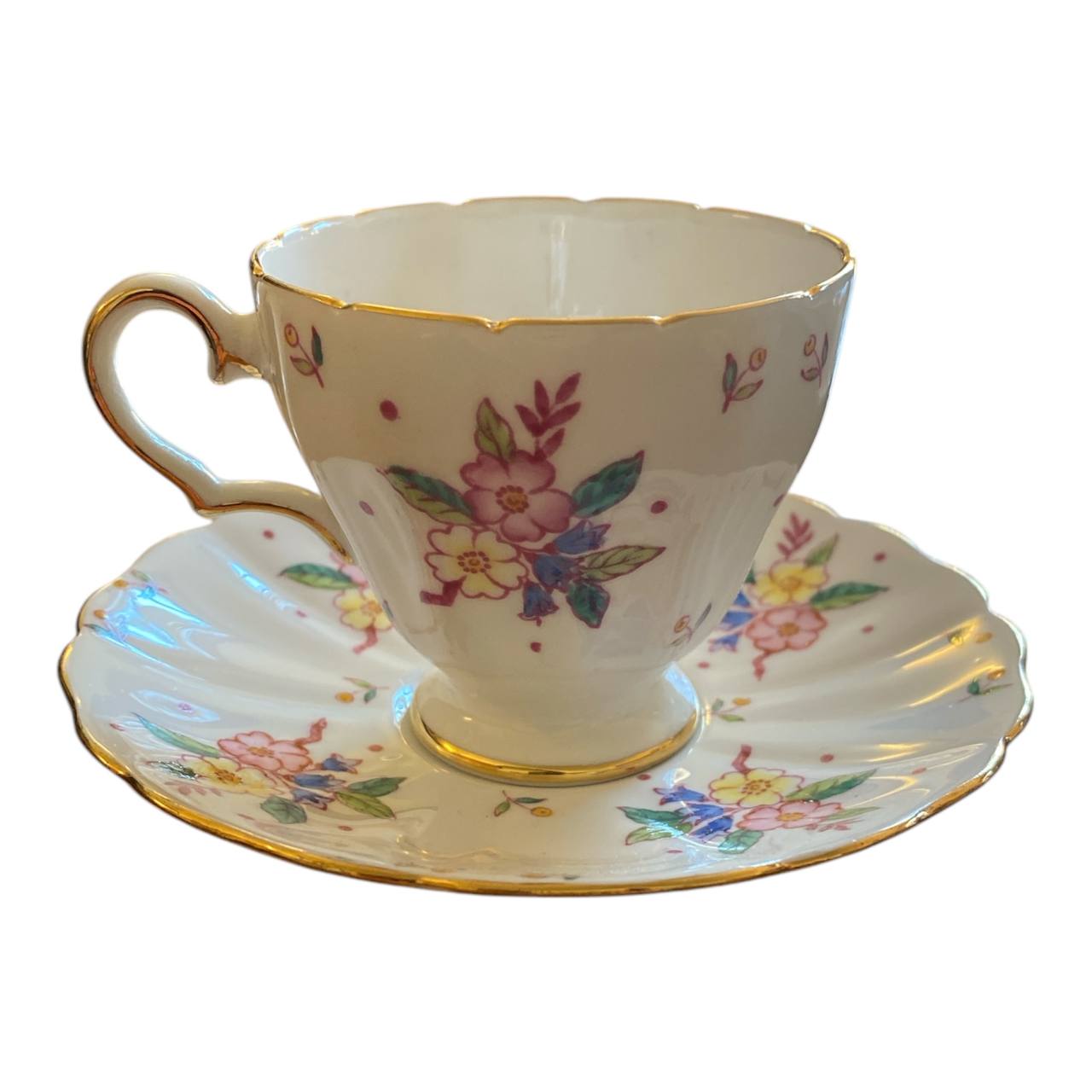 Jackson and Gosling Grosvenor China Bouquet A630 China Tea Set For 6 Persons