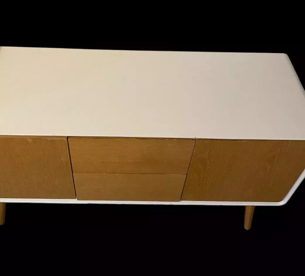 Sideboard - Scandinavian - White & Natural