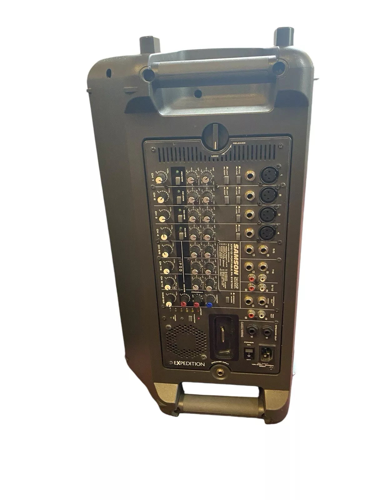 Samson XP510i Portable PA system speakers