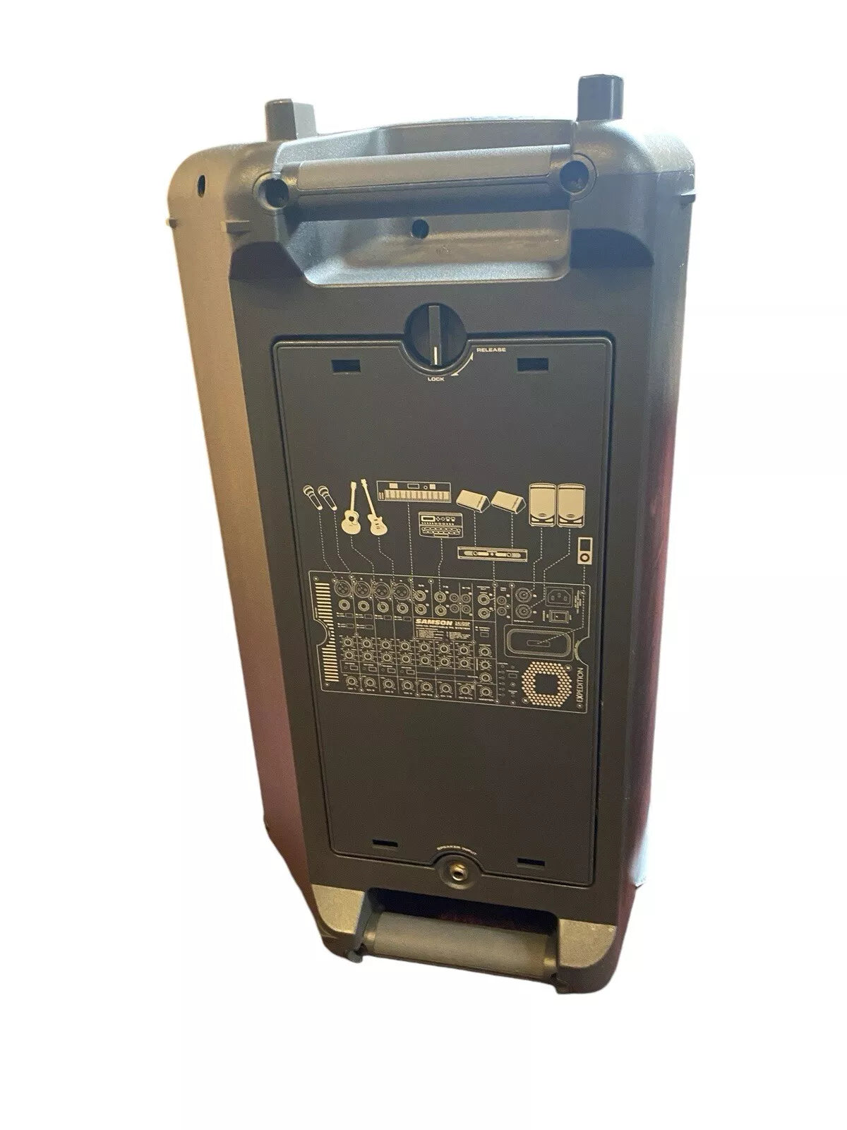 Samson XP510i Portable PA system speakers