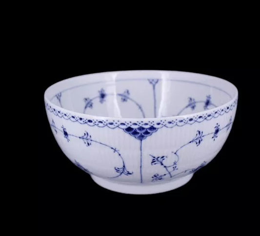 1ST Quality Royal Copenhagen Blue Fluted Half Lace 9 3/8" Salad Bowl 1/631