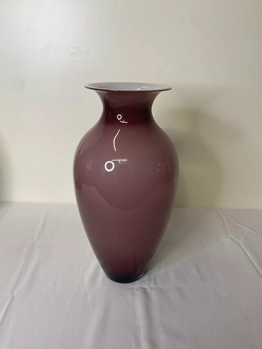 Carlo Nason Murano Opaline Vase Height 52 cm