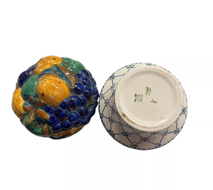 Aluminia Fruit Basket with lid No 603/515